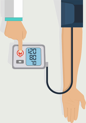 testing blood pressure levels